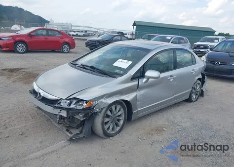 2009 Honda Civic Ex-L из США, поврежденный, VIN 2HGFA16909H321114